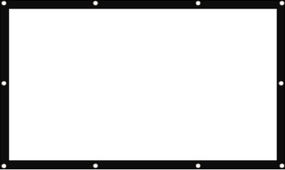 

Egate PROJECTOR SCREEN 7 X 5 FT EGATE FLEXI WRAP (EYELET)(White)