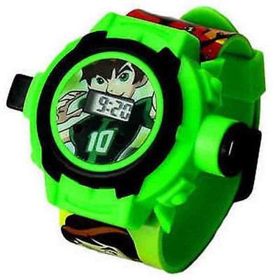 

Ktkashish Toys Kashish Green Ben 10 Projecter Watch(Green)