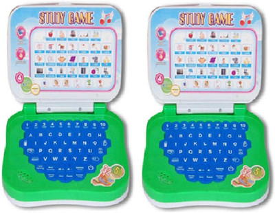 

New Pinch Multicolour Mini Learning Laptop - Pack of 2(Multicolor)