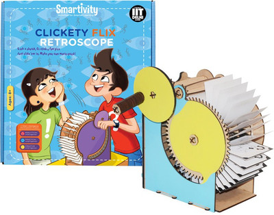 

Smartivity Clickety Flix Retroscope - Blue(Multicolor)