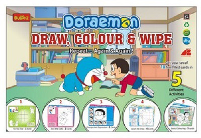 

Buddyz Doraemon Draw, Color and Wipe(Multicolor)