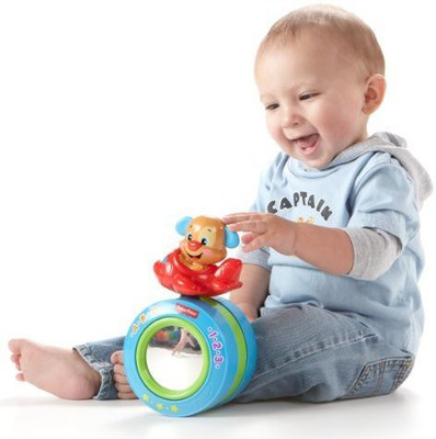 

Fisher-Price Puppy's Crawl-Along Ball(Multicolor)