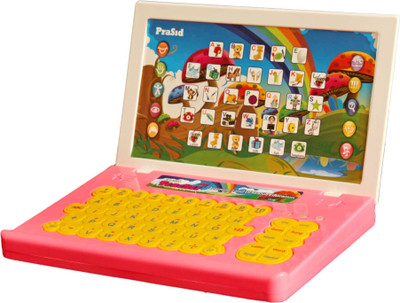 Prasid English Teacher Computer Toy Educational Laptop Pink(Pink)