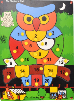 SKILLOFUN Number Owl(Multicolor) SKILLOFUN Number Owl(Multicolor)