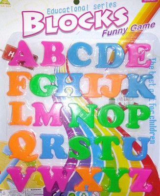 

Khareedi Alphabets Learning Blocks Letters(Multicolor)
