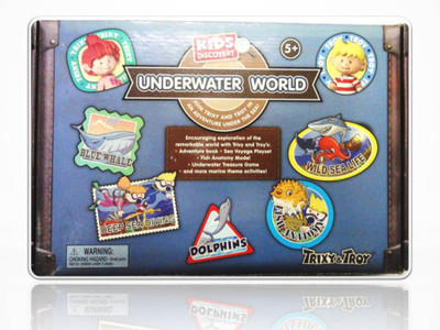 

Trixy Troy Iken Adventure Case-Underwater World(Multicolor)