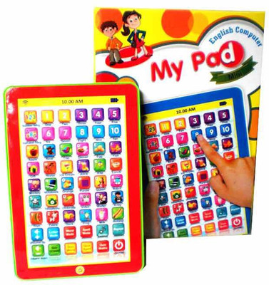 

Turban Toys Mini My Pad English Learning Computer(Multicolor)