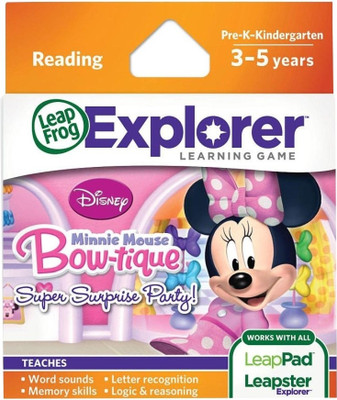 

LeapFrog Explorer Game - Disney Minnie Mouse Bow-tique(Multicolor)