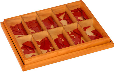 

Kidken Montessori Fraction Cut Outs: 1/11 to 1/20(Multicolor)