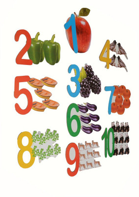 

Aimedu Toy JUMBO CUTOUT 1-10(Multicolor)