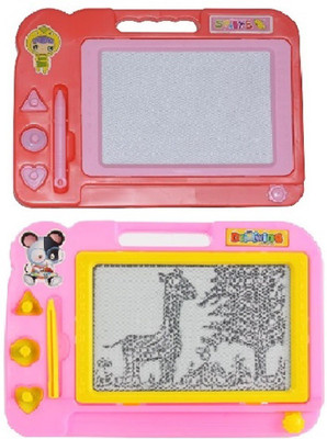 

New Pinch combo of Kids Drawing Writing Board Magic Slate,(Multicolor)
