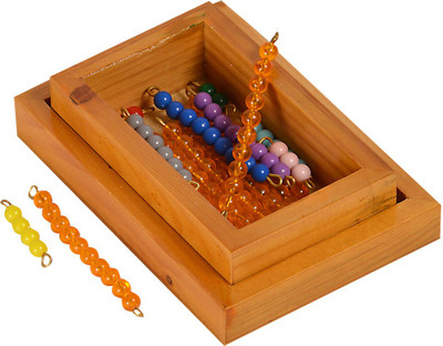 

Kidken Montessori Bead Material for Seguin’s Teen Board(Multicolor)