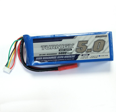 

Rotobotix Turnigy 5000mAh 3S/20C Lipo Pack(Blue)