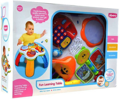 

Zurie Toy Collection Fun Learning Table(Multicolor)