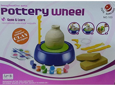 TOYZ & MORE POTTERY WHEEL(Multicolor)