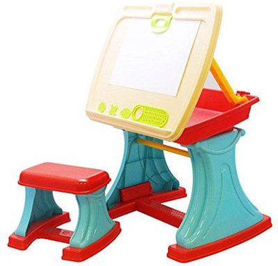 

Darling Toys Big Size Learning Desk & Easel With White Board(Multicolor)