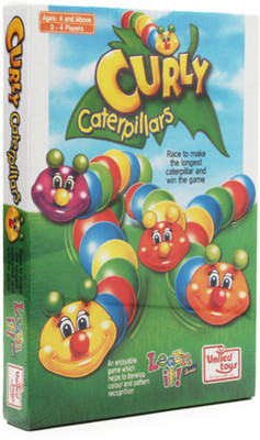 

United Toys Curly Caterpillars(Multicolor)