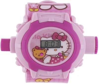 

Aquaras HELLO KITTY 24 IMAGE PROJECTOR WATCH(Pink)