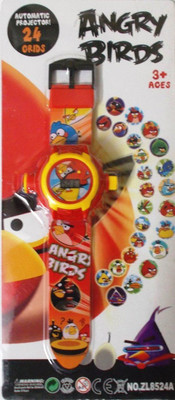 

AayKayEnterprises Angry Bird 24 Image Projector Watch(Multicolor)