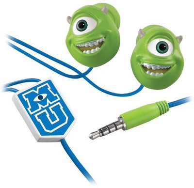 

Monsters U "Mike Wazowski" Scare and Wear Earbuds(Multicolor)