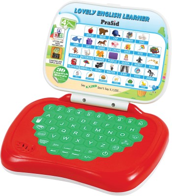 

Prasid Lovely English Learner Kids Laptop(Red, Green)