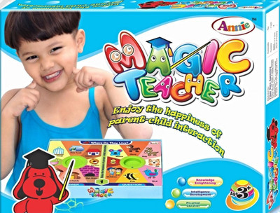 

Annie Magic Teacher Fun and Learn Game for Kids 3 Yrs(Multicolor)