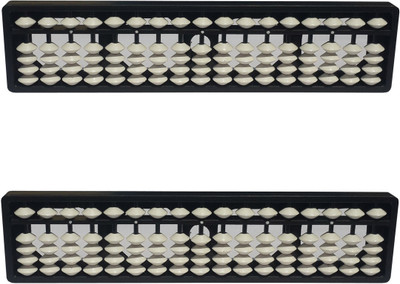 Sae Fashions 17 ROD WHITEABACUS KIT SET OF 2(White)