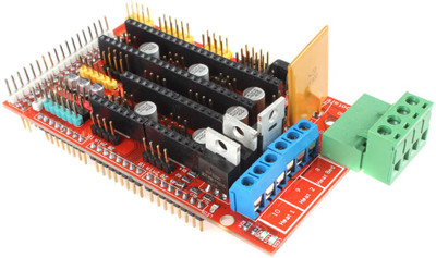 

Grab'eM 3D PRINTER RAMPS SHIELD V1.4 for ARDUINO MEGA(Red)