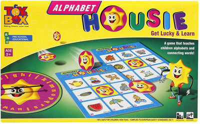 

Toysbox ALPHABET HOUSIE(Multicolor)