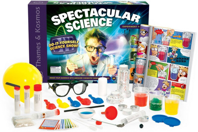 

Thames & Kosmos Spectacular Science Do-It-Yourself Science Kit(Multicolor)