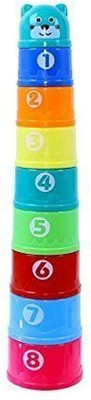 

Gift World Stacking Joy Cups Toys for kids(Multicolor)
