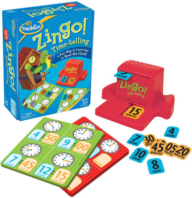 

ThinkFun Zingo Time Telling(Multicolor)