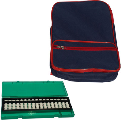 

Sae Fashions 17 ROD WHITE ABACUS KIT WITH BOX AND BACK PACK(White)