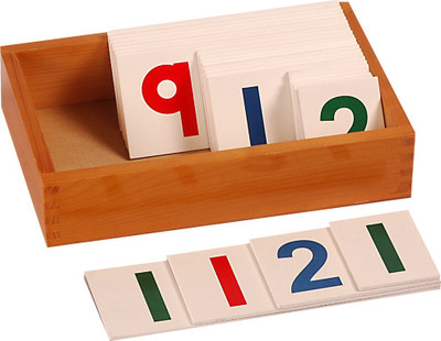 

Kidken Montessori Large Number Cards 1 to 1000(Multicolor)
