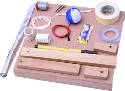 

ProjectsforSchool Seismograph - DIY kit for Science Projects for School(Multicolor)