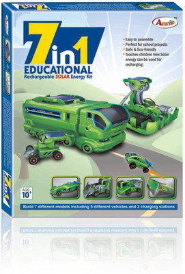 Annie 7 in 1 Solar Toy Series 1(Blue)
