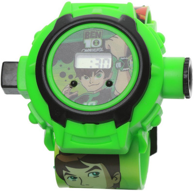 

Vente Ben 10 Projector Digital Watch With 24 Images for Kids(Multicolor)