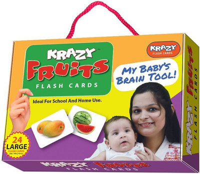 

Mind Wealth Krazy Fruits Flash Cards