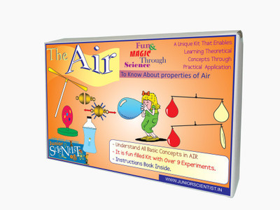 

Junior Scientist The Air (Multi Act. Kit)(Multicolor)