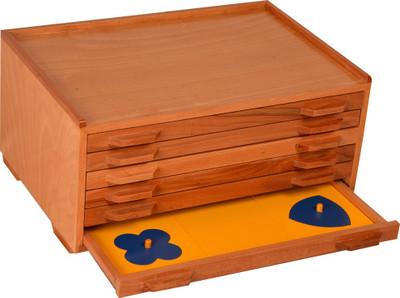 

Kidken Montessori Geometrical Cabinet(Multicolor)