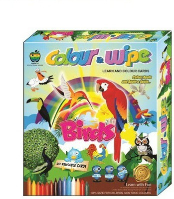 

Sreshta COLOR & WIPE BIRDS(Multicolor)