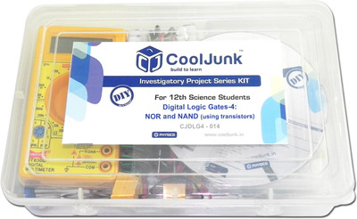 

CoolJunk Physics Project Kit - NOR & NAND Gate using transistors(Multicolor)