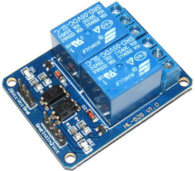 

Grab'eM RELAY DRIVER 2 CH 5V Module(Blue)