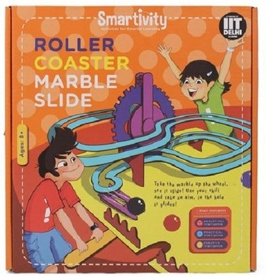 Smartivity Roller Coaster Marble Slide(Multicolor)