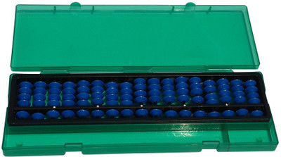 Sae Fashions 17 ROD BLUE ABACUS KIT WITH BOX(Blue)