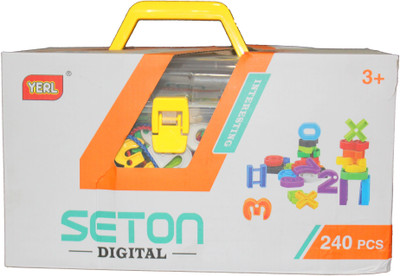 

Mamaboo Seton 240 PCs Learning Blocks(Multicolor)
