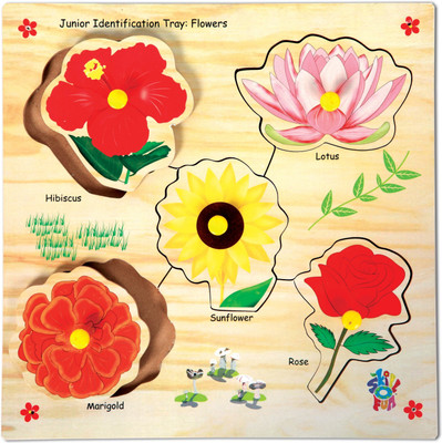 

Skillofun Junior Identification Tray Flowers(Multicolor)
