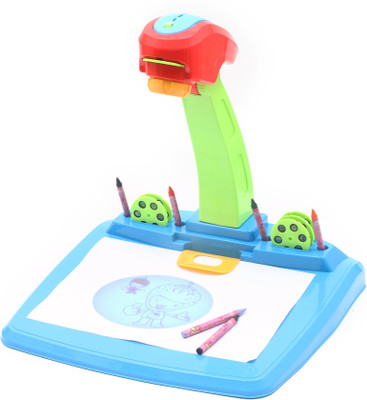 

The Flyer's Bay Fun & Educational Projector Desk With Drawing And Learning Aids(Multicolor)