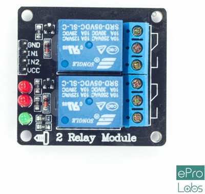 

ePro Labs 2 relay module(White)