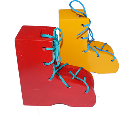 

ABC Kids World Solid Lacing Shoe(Multicolor)